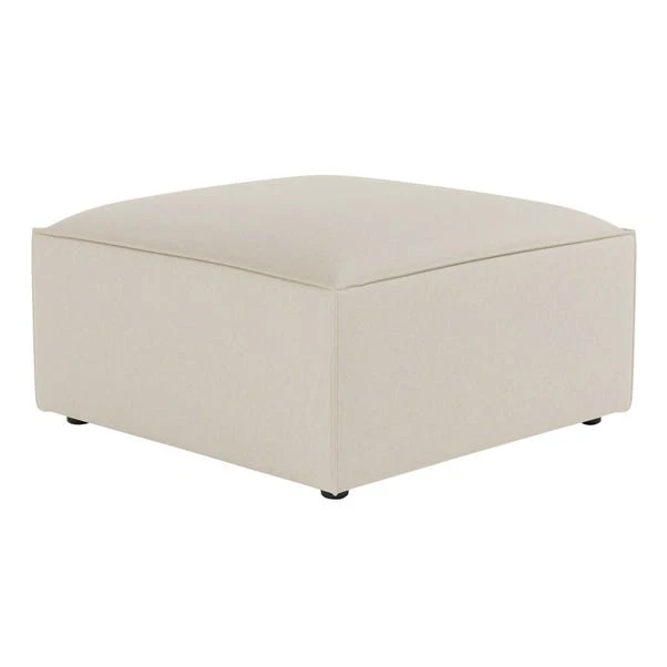 Modular Arne Natural Luna Fabric Corner Sofa With Footstool 8 Modular Arne Natural Luna Fabric Corner Sofa With Footstool - Image 6