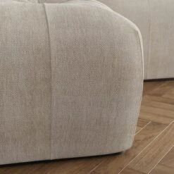 Modular Squish Natural Tonal Chenille Left Hand Facing Small Chaise Sofa -Online Furniture Store 60227161 alt03