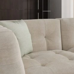 Modular Squish Natural Tonal Chenille Left Hand Facing Small Chaise Sofa -Online Furniture Store 60227161 alt04