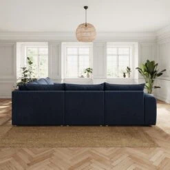 Full Circle Austin Navy Cosy Velvet Full Corner 13 Full Circle Austin Navy Cosy Velvet Full Corner -Online Furniture Store 60235700 alt02