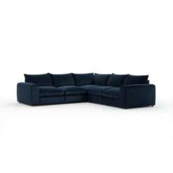 Full Circle Austin Navy Cosy Velvet Full Corner 16 Full Circle Austin Navy Cosy Velvet Full Corner -Online Furniture Store 60235700 alt05