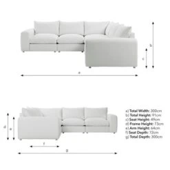 Full Circle Austin Navy Cosy Velvet Full Corner 17 Full Circle Austin Navy Cosy Velvet Full Corner -Online Furniture Store 60235700 alt07